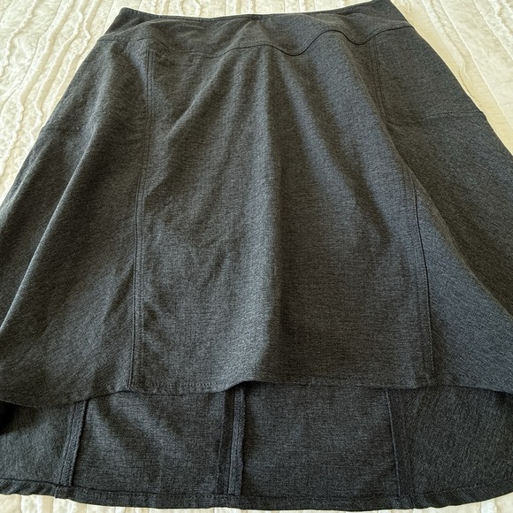 Royal Robbins Skirt‎ Hiking Gorpcore Utility Nylon Spandex Womens Size 12 Gray - Picture 1 of 8